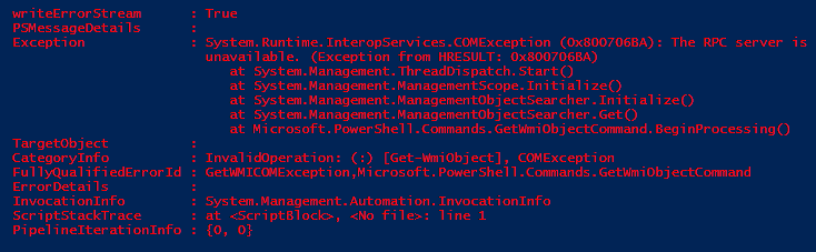 WMIError
